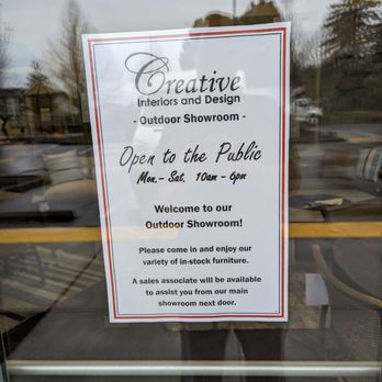 Creative Interiors & Design - The "outdoor showroom" is a separate building from the main store - Interior Design Near Me - Vancouver, Washington Creative Interiors & Design - The "outdoor showroom" is a separate building from the main store - Interior Design Near Me - Vancouver, Washington