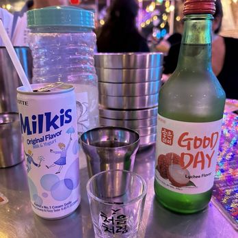 New Village Gastro Pub - Soju  Instagram: @hungrytamale - Korean Near Me - Northbrook, Illinois
