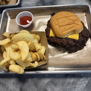 Fair Oaks Roost - Smash Burger with Twister Fries - Sports Bars Near Me - Boerne, Texas Fair Oaks Roost - Smash Burger with Twister Fries - Sports Bars Near Me - Boerne, Texas