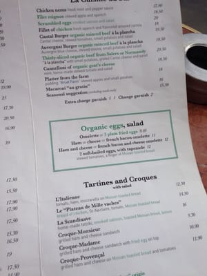 Menu photo 3 Le Bonaparte Paris, 75