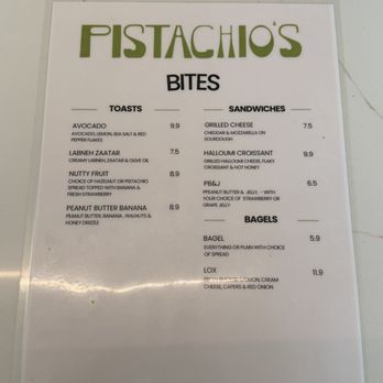 Pistachio’s Coffee Shop - bites menu - Coffee & Tea Near Me - Houston, Texas Pistachio’s Coffee Shop - bites menu - Coffee & Tea Near Me - Houston, Texas