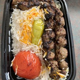 a meal in a plastic container a meal in a plastic container