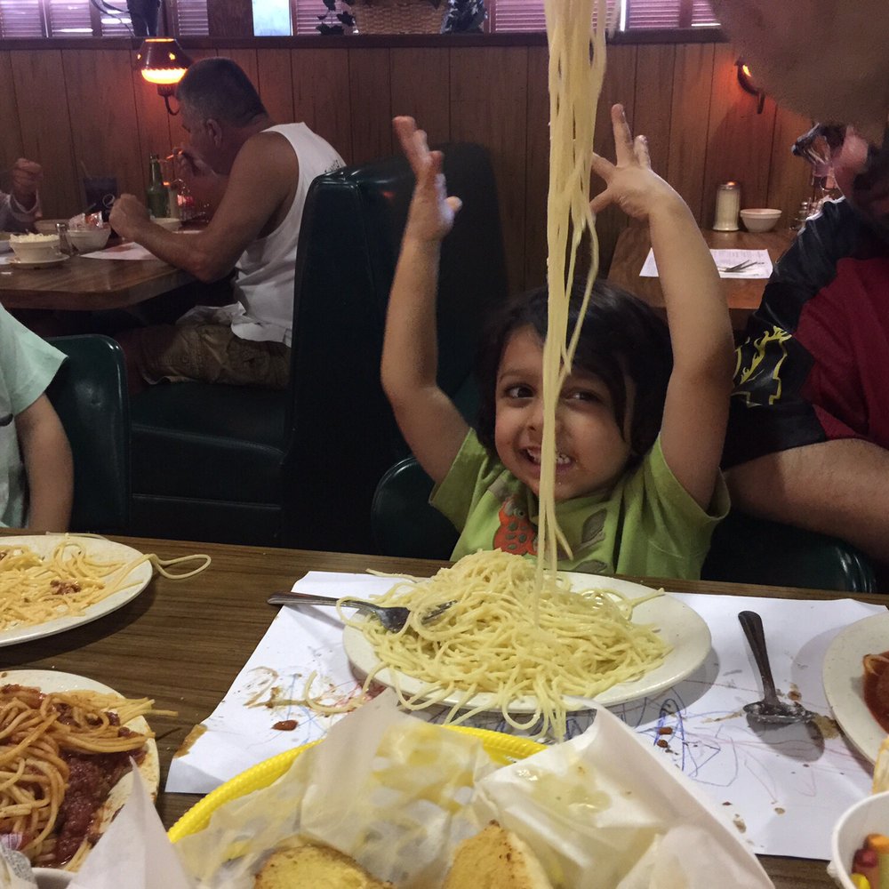 Vince's Spaghetti - Kids having a blast - Italian Near Me - Ontario, California Vince's Spaghetti - Kids having a blast - Italian Near Me - Ontario, California