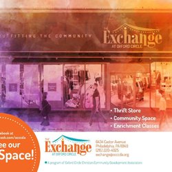 The Exchange at Oxford Circle - A Thrift Store, Community Space, and Enrichment Classes