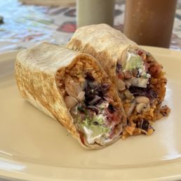 Veggie burrito