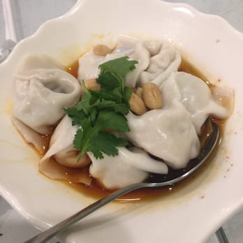 Bodhi Village - Wonton in Spicy Sauce - Vegetarian Near Me - Flushing, New York Bodhi Village - Wonton in Spicy Sauce - Vegetarian Near Me - Flushing, New York
