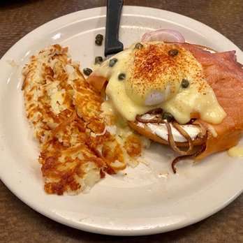 Bill's Cafe - Smoked Salmon Benedict* (half order) - Breakfast & Brunch Near Me - San Jose, California Bill's Cafe - Smoked Salmon Benedict* (half order) - Breakfast & Brunch Near Me - San Jose, California