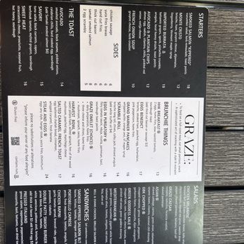 Graze - menu - Breakfast & Brunch Near Me - Ho-Ho-Kus, New Jersey