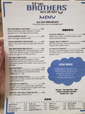 Menu photo 3 The brother’s Eatery Rockford, MN Menu photo 3 The brother’s Eatery Rockford, MN