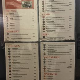 Menu Menu