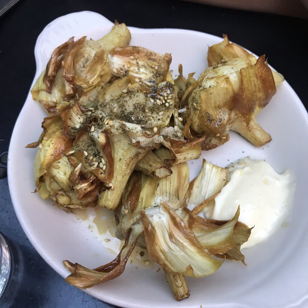 Hudson Clearwater - Fried artichokes - New American Near Me - New York, New York Hudson Clearwater - Fried artichokes - New American Near Me - New York, New York