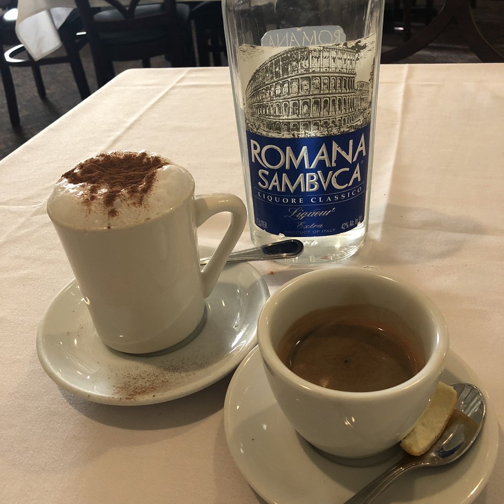 Tesoro - Sambuca cappuccino espresso - Italian Near Me - Westbury, New York Tesoro - Sambuca cappuccino espresso - Italian Near Me - Westbury, New York