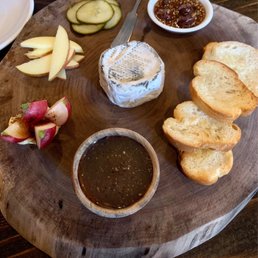 Cheese board. Highly recommend.