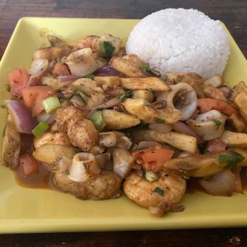Inka Grill - Saltado (Seafood) - Peruvian Near Me - Lake Forest, California