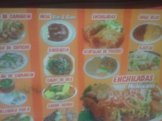 Menu photo 8 La Enchilada Fresno, CA
