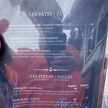 Resto Du Capitane - Pasta and Pizza - Wine Bars Near Me - Percé, Quebec Resto Du Capitane - Pasta and Pizza - Wine Bars Near Me - Percé, Quebec
