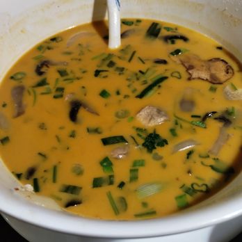 Sakura Sushi - Tom kha, not the prettiest, but delicious! - Laotian Near Me - Albuquerque, New Mexico