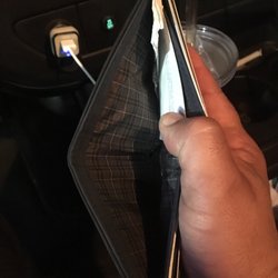 My wallet after pumping