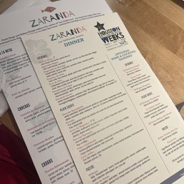 Menus