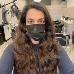 Long layer Haircut. Long layer Haircut.