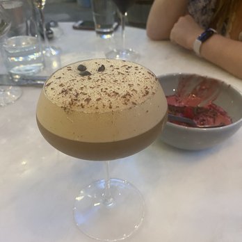 Rosewater - Espresso martini - Mediterranean Near Me - Raleigh, North Carolina Rosewater - Espresso martini - Mediterranean Near Me - Raleigh, North Carolina