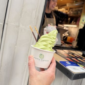 Ichigo Matcha - Matcha soft serve - Ice Cream & Frozen Yogurt Near Me - Denver, Colorado