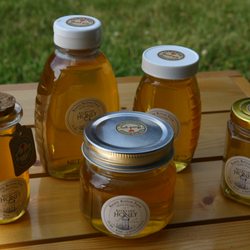 Knotty Bottom Farm - Our products. Fresh, raw, unfiltered honey. The way nature makes it.