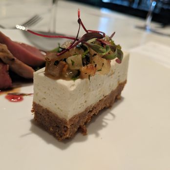 Ram's Gate Winery - Cheesecake capped with asian pear.  The best cheese cake I've ever eaten. - Wineries Near Me - Sonoma, California