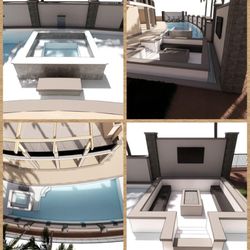 Orohaus Design - Custom swimming pool design done for our clients in Stevenson Ranch.