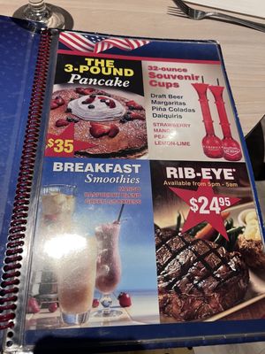 Menu photo 6 America Las Vegas, NV