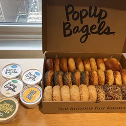 30 bagels + 5 Schmears