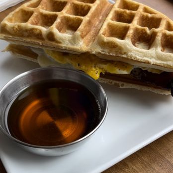Tempest Coffee Collective - Waffle Egg Sandwich - Coffee & Tea Near Me - Appleton, Wisconsin