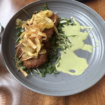 Heirloom Room - Appetizer: potato cakes - Steakhouses Near Me - Gatlinburg, Tennessee