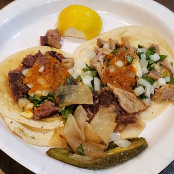 Puerto Azul Restaurant - Ricos Tacos: served with radishes, grilled onions ($3.75 ea) - Cabeza - Beef Head, Suadero - Beef Rose Meat - Mexican Near Me - San Jose, California Puerto Azul Restaurant - Ricos Tacos: served with radishes, grilled onions ($3.75 ea) - Cabeza - Beef Head, Suadero - Beef Rose Meat - Mexican Near Me - San Jose, California