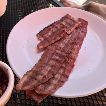 Cafe Laurent - turkey bacon for the pup - French Near Me - Mar Vista, California