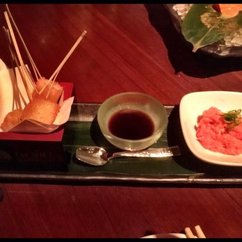 Nobu Miami - Deconstructed tuna crispy rice. - Asian Fusion Near Me - Miami Beach, Florida