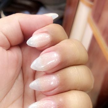 Angel Nails - I asked for the shortest almond shape. - Nail Salons Near Me - Austin, Texas Angel Nails - I asked for the shortest almond shape. - Nail Salons Near Me - Austin, Texas