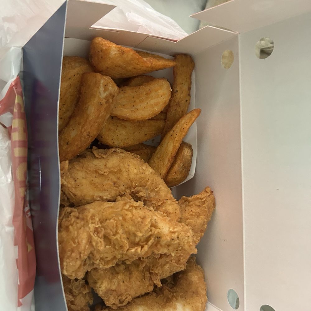 Krispy Krunchy Chicken - 8pc tenders w/biscuit. Side of wedges. Thx ahram & lily for keeping the same great taste and recipe for my ckn fix! - Cajun/Creole Near Me - Sierra Madre, California Krispy Krunchy Chicken - 8pc tenders w/biscuit. Side of wedges. Thx ahram & lily for keeping the same great taste and recipe for my ckn fix! - Cajun/Creole Near Me - Sierra Madre, California