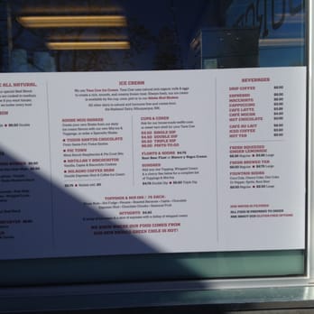 Shake Foundation - Menu (sorry about the shadow) - Burgers Near Me - Santa Fe, New Mexico