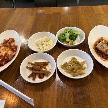 Five Senses - Sides for Bi Bim Bap Lunch Special - Korean Near Me - New York, New York