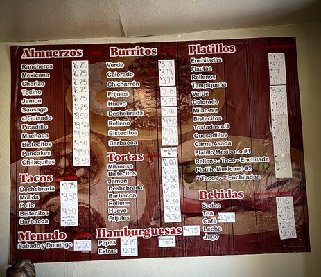Menu photo 1 El Taquito El Paso, TX Menu photo 1 El Taquito El Paso, TX