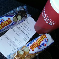 Chevron - An attractive special results in a free coffee. This places runs specials continuously