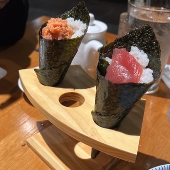 Ocean Code Handroll Bar - 2 of the 4 handrolls - Japanese Near Me - Carle Place, New York