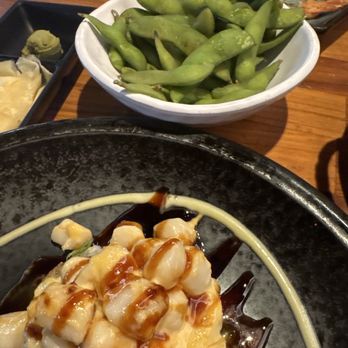 Ichima - B.S.C.R roll and regular edemame - Sushi Bars Near Me - Pasadena, California