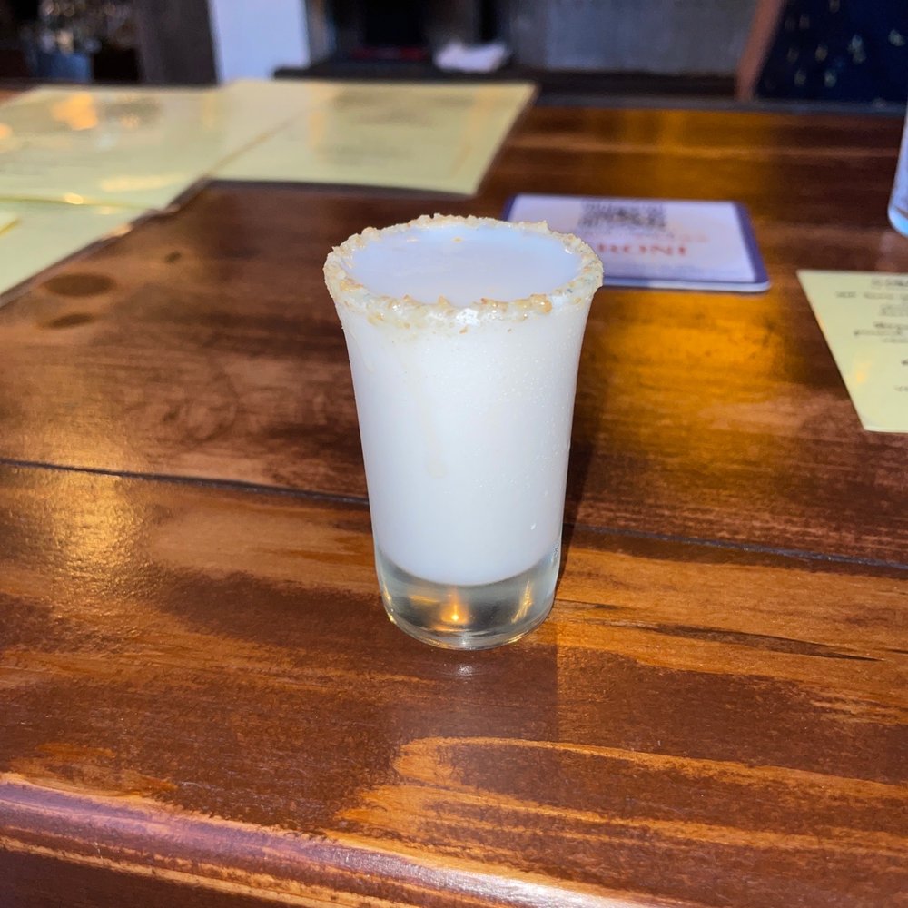 Key lime shot Key lime shot
