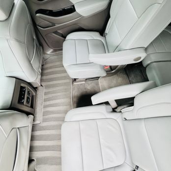 Jam Mobile Detailing Spa - Stained removed on carpet + seats steamed and leather condition with leather ceramic coat to protect from dirt, grime and cracking! - Car Wash Near Me