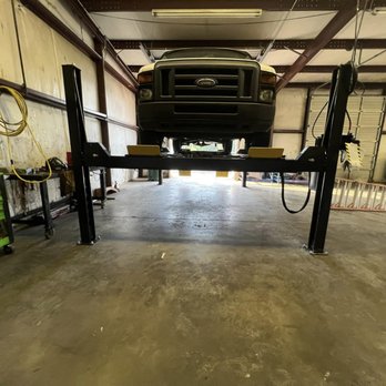 JP'S Automotive - Our New Lift! - Auto Repair Near Me - Marion, North Carolina