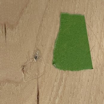 Bales Cleaning and Restoration - Hardened resin in finish - Damage Restoration Near Me - Saint Charles, Missouri Bales Cleaning and Restoration - Hardened resin in finish - Damage Restoration Near Me - Saint Charles, Missouri