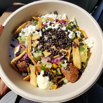 CAVA - Lamb meatball greens and grain bowl - Mediterranean Near Me - Morrisville, North Carolina