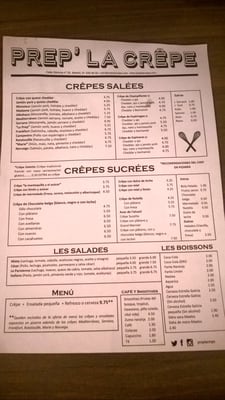 Menu photo 4 Prep' la Crêpe Madrid, M Menu photo 4 Prep' la Crêpe Madrid, M
